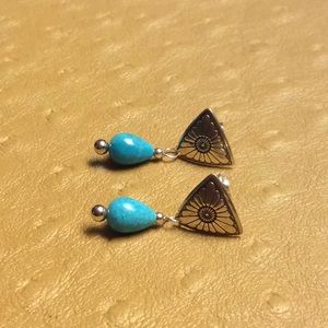 😍925 Silver & Turquoise Earrings😍